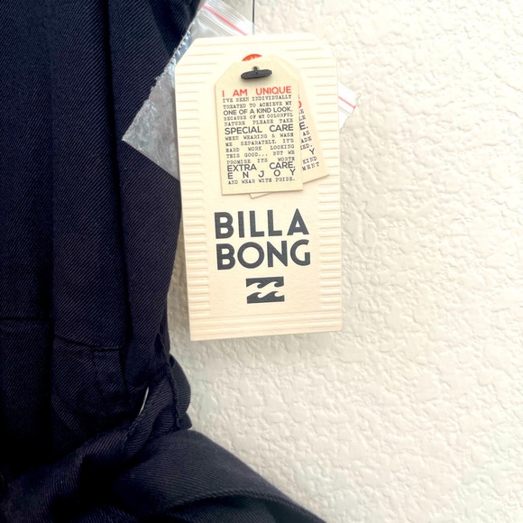 Billabong Sandy Toes Jumpsuit XS Black - Picture 5 of 9